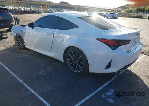 2021 Lexus Rc 300 F Sport z USA, uszkodzony, nr VIN JTHGA5BC1M5011807
